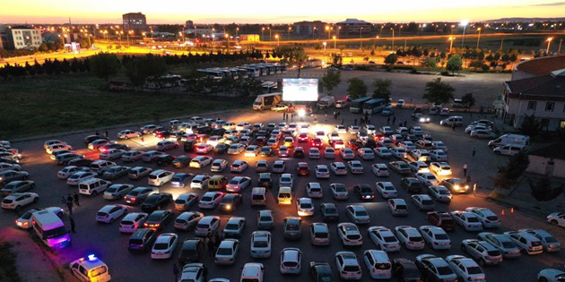 Aksaray’da Arabalı Sinema etkinliği