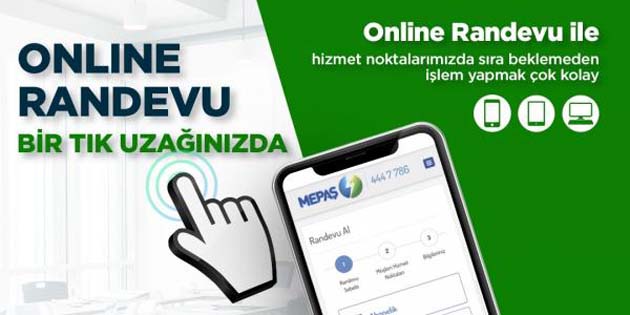 MEPAŞ’da online randevu dönemi