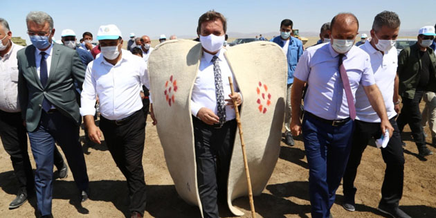 Aksaray’da koç katımı töreni gerçekleştirildi
