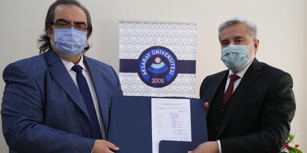 Rektör Şahin, ASÜMED’üye oldu