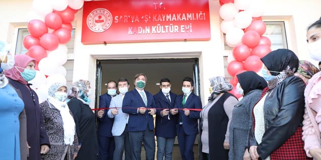 Sarıyahşi ilçesinde “Kadın Kültür Evi” açıldı