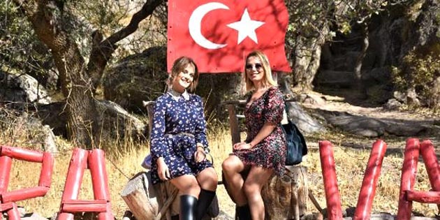 Ihlara Vadisi rus turistlerin akınına uğruyor
