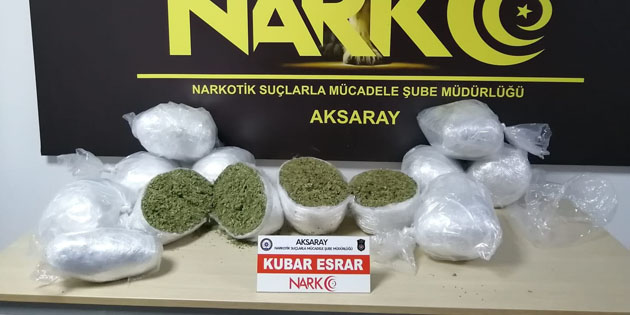 Uyuşturucu tacirleri Aksaray’dan geçemedi!