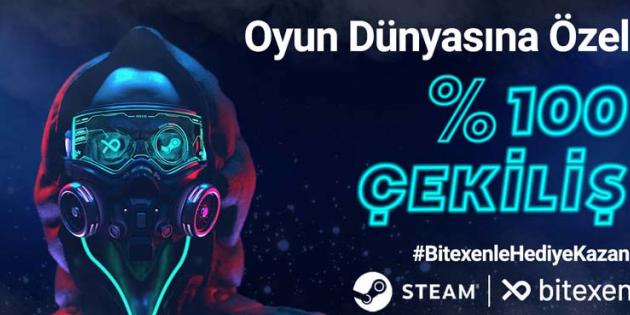 Bitexen, Çekilişle 100 Kişiye 100 TL’lik Steam Kodu Verecek
