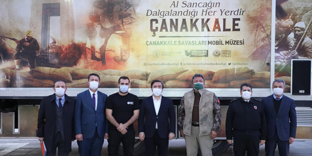 Çanakkale Destanları Müzesi gezici tırı Aksaray’da