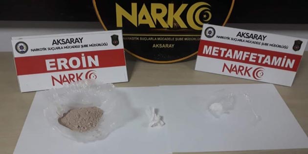 Aksaray’da uyuşturucu taciri 3 kişi tutuklandı!