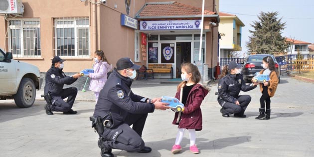 Gülağaç İlçe Emniyet Amirliği’nden örnek proje