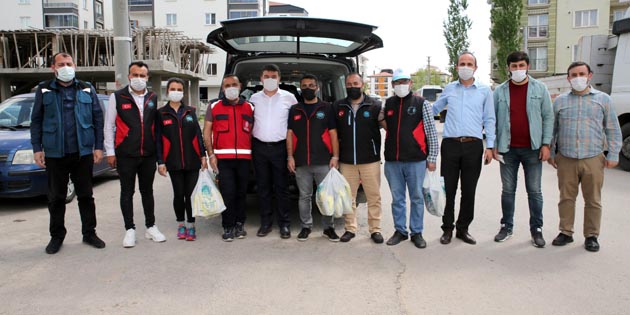 Belediye, tam kapanma sürecinde de ikramlara devam ediyor