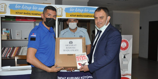 Aksaray Barosu’ndan kitap bağış kampanyasına destek