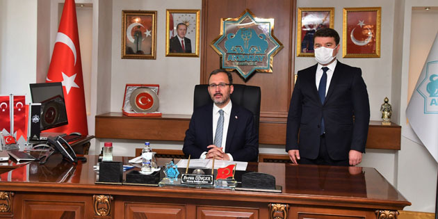 Gençlik ve Spor Bakanı Muharrem Kasapoğlu Aksaray’da
