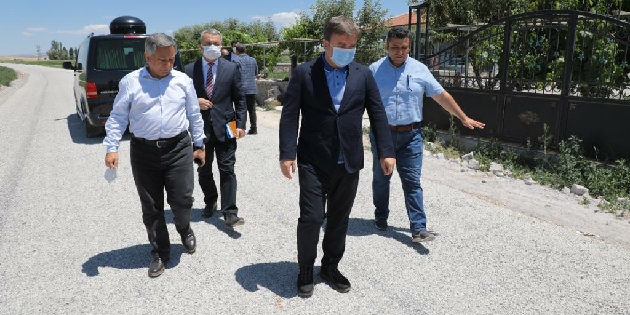 Vali Hamza Aydoğdu: Önceliğimiz yollarımız