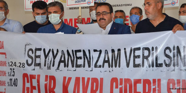 Memur Sen’den seyyanen zam talebi