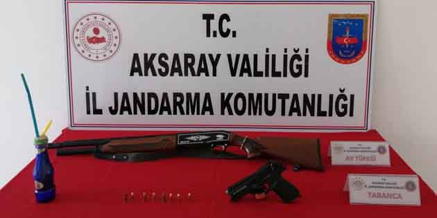 Aksaray’da organize organize suç örgütü üyesi 2 kişi yakalandı