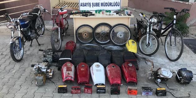 Ziynet eşyası ve otomobil çalan 11 zanlı tutuklandı