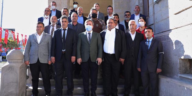 Muhtarlardan Vali Hamza Aydoğdu’ya ziyaret