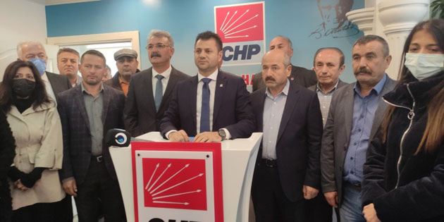 CHP’den açıklama; Belediye başkanımızın arkasındayız!