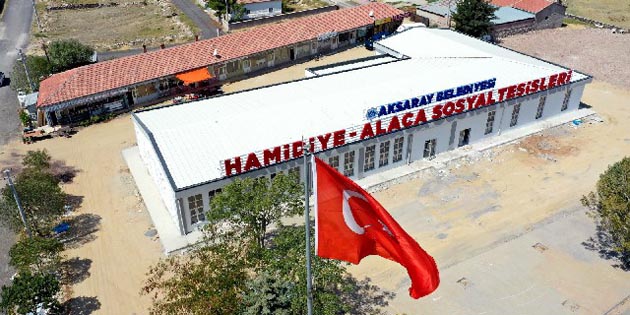 Hamidiye Alaca Mahalle Konağı açılışa hazırlanıyor