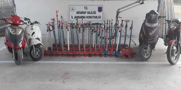 Jandarma’dan hırsızlık operasyonu: 4 gözaltı