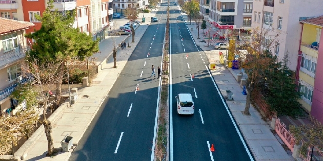 Kurtuluş Caddesi’nin alt ve üstyapısı tamamlandı