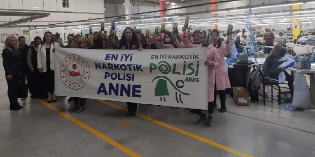 “En İyi Narkotik Polisi: Anne” projesi faaliyetlere devam ediyor