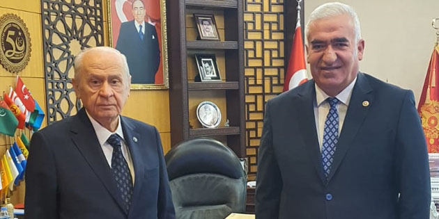 Vekil Kaşlı MHP Lideri Bahçeli’yi ziyaret etti