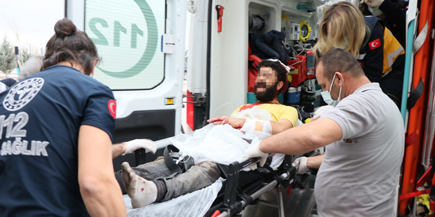 Aksaray’da alacak verecek meselesi kanlı bitti: 1 ağır yaralı!