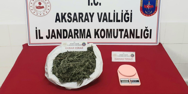 Eskil’de uyuşturucu taciri yakalandı