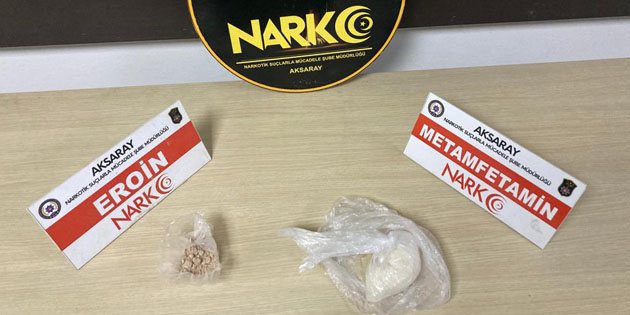 Aksaray’da uyuşturucu ticareti yapan 3 kişi tutuklandı