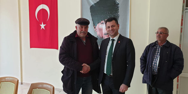 CHP teşkilatından Saratlı Kasabası’na ziyaret