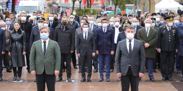 Aksaray’da 10 Kasım Atatürk’ü Anma Töreni düzenlendi