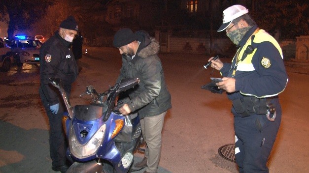 Hurdaya ayrılan motorla yakalandı “Aküyü sıfır almıştım, onu sökeyim” dedi