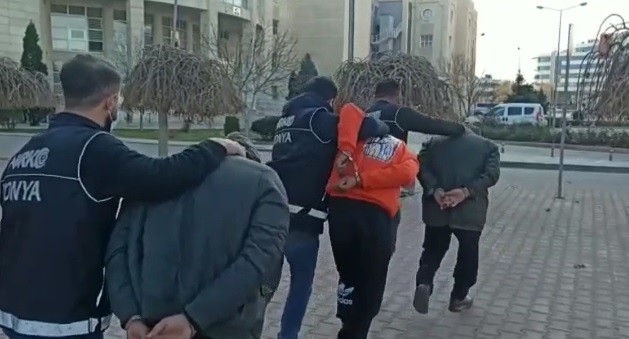 Konya’da uyuşturucu operasyonu: 4 tutuklama