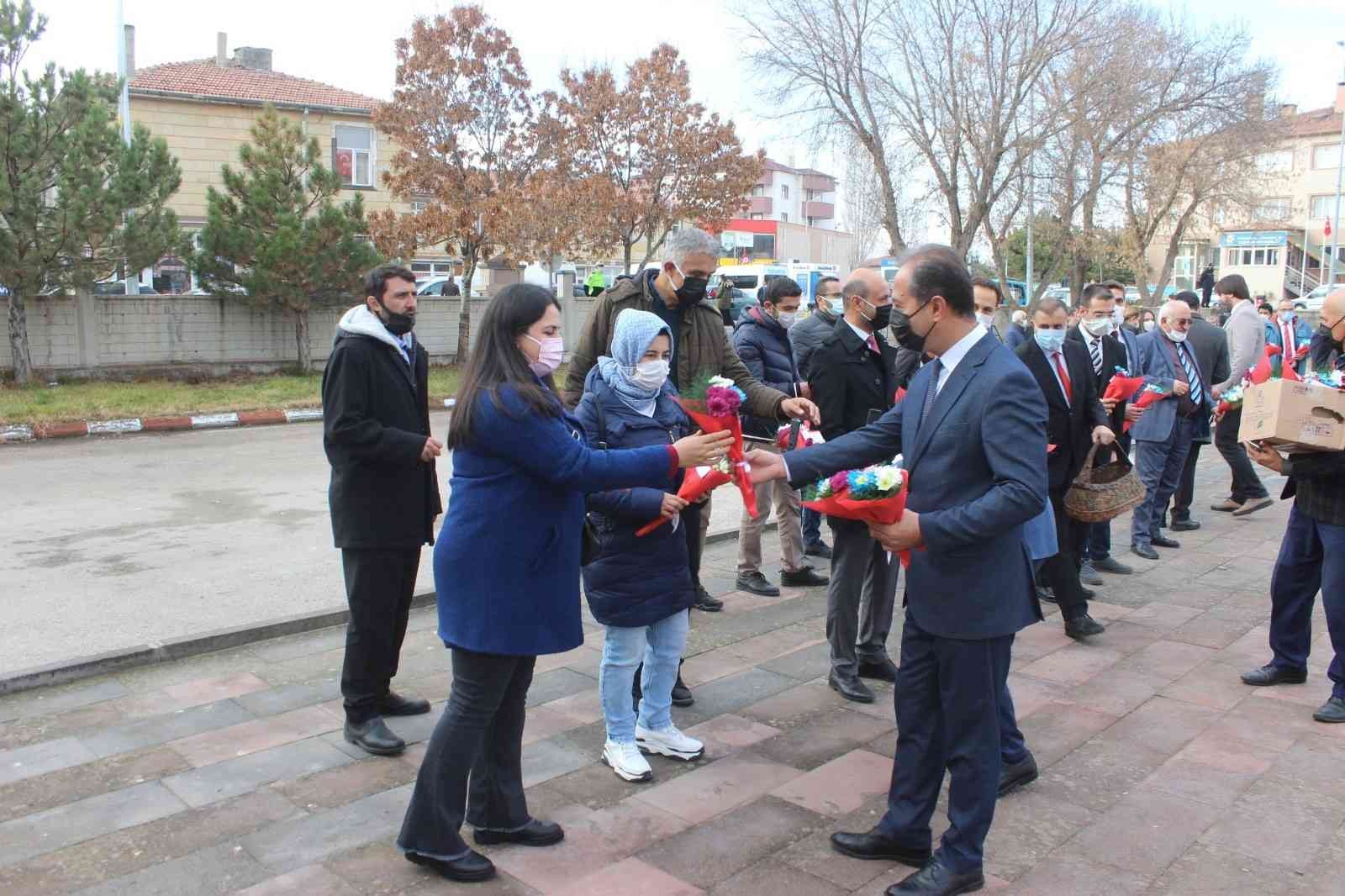 Öğretmenler Günü Tomarza’da kutlandı