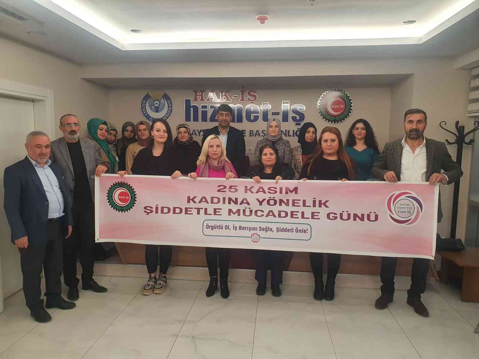 Özbaldöktü: “Ailemizin baş tacı kadınlarımız için şiddetsiz bir dünya istiyoruz”