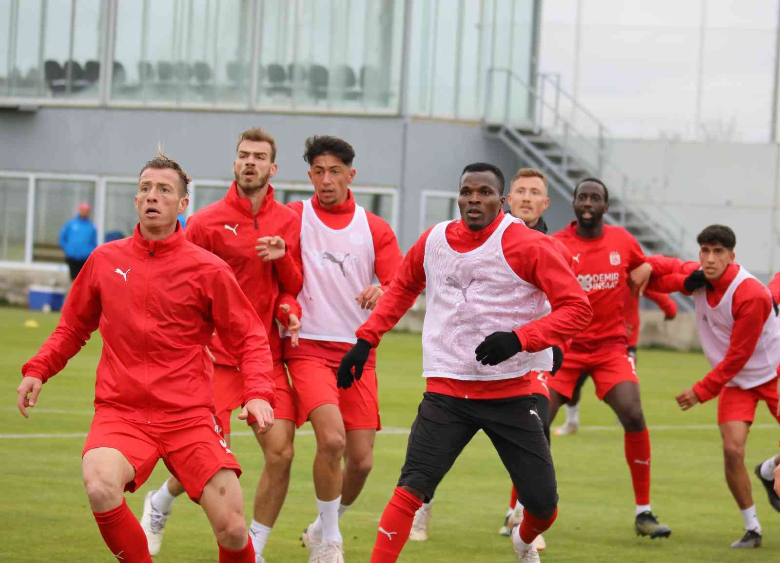Sivasspor’da, Hatayspor maçı hazırlıkları sürüyor