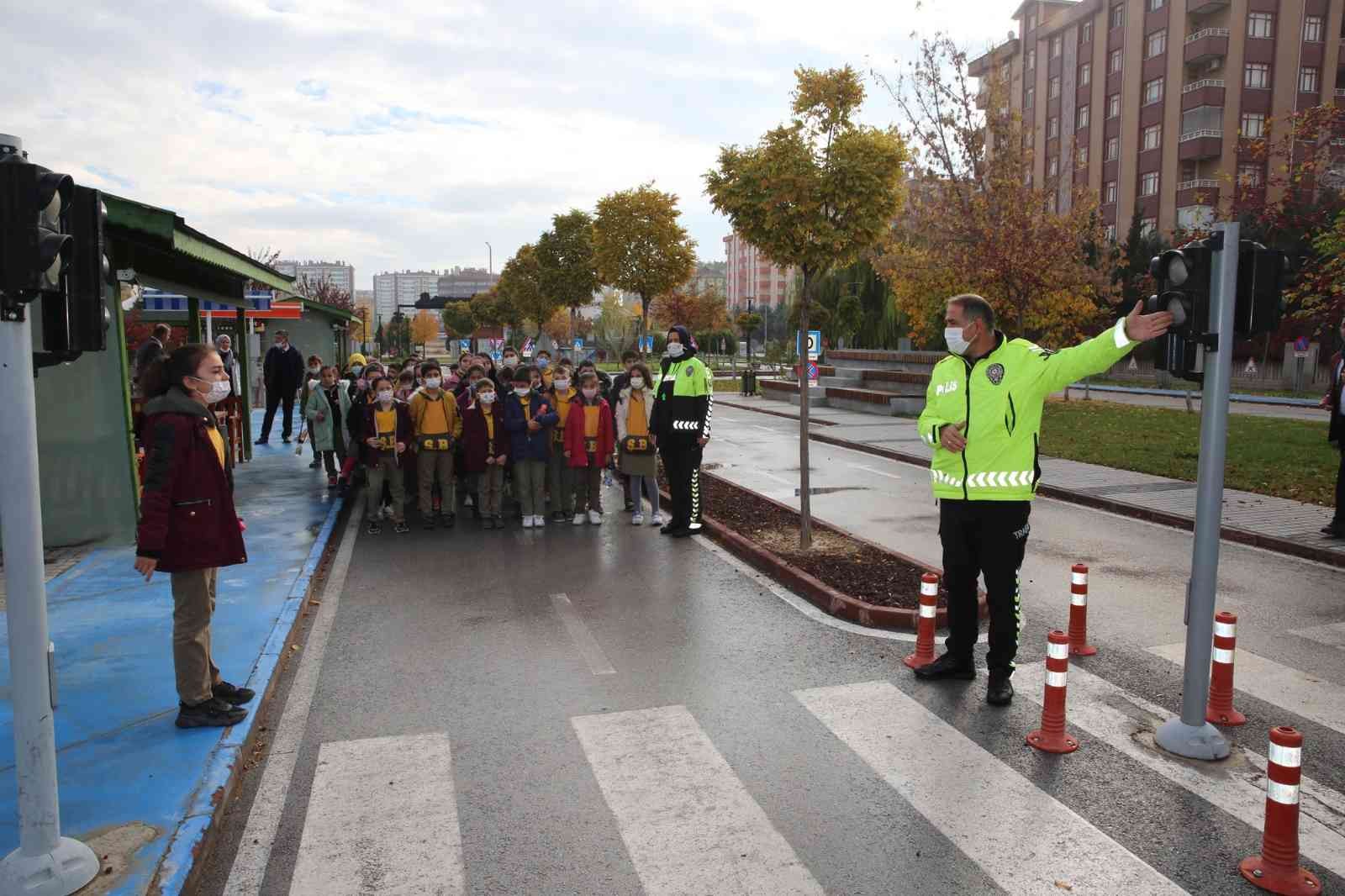 Trafik Eğitim Parkı’nda eğitimler devam ediyor