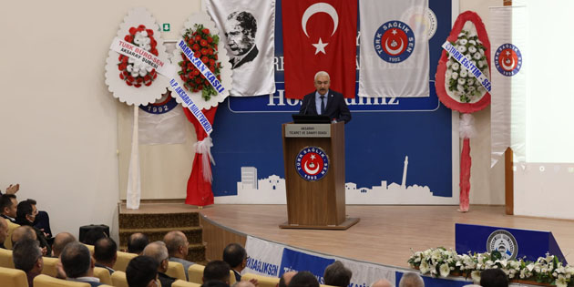 Türk Sağlık-Sen’de Taner Kara yeniden başkan