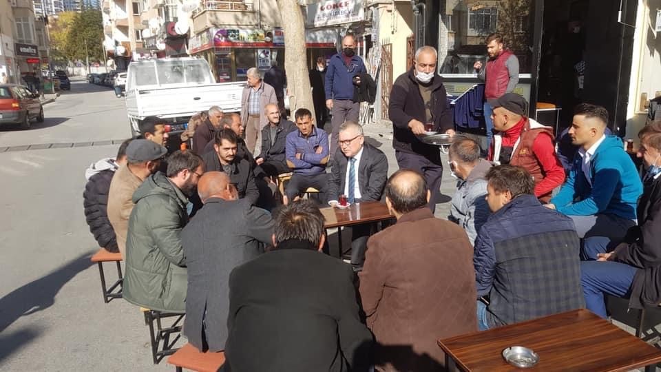 Vali Şimşek mesaisine esnafları ziyaret ederek başladı