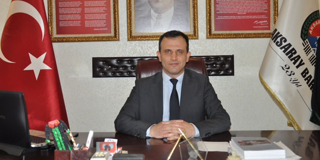 Aksaray Barosu’nun yeni Başkanı Av. Ferit Köse oldu