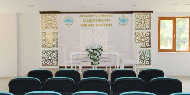 Aksaray’da 2021 yılında 2 Bin 200 çiftin nikahı kıyıldı