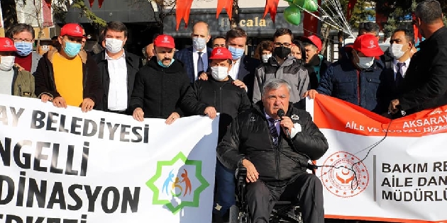 Aksaray’da farkındalık yürüyüşü