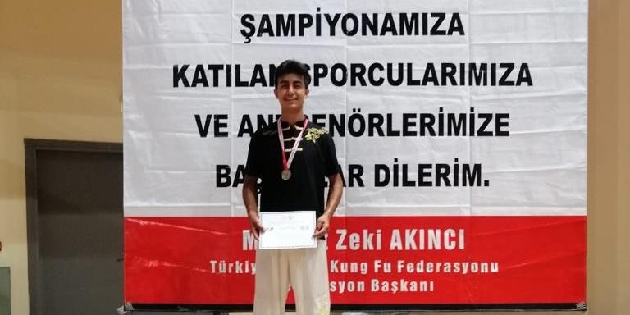 ASÜ öğrencisi Yılmaz, iki adet dünya ikinciliği elde etti