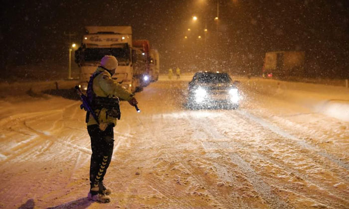 Aksaray’da şehirlerarası tüm yollar ulaşıma açıldı