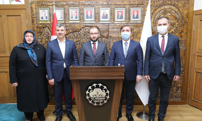 Bakan Yardımcısı hemşehrimiz Yunus Elitaş Aksaray’a geldi