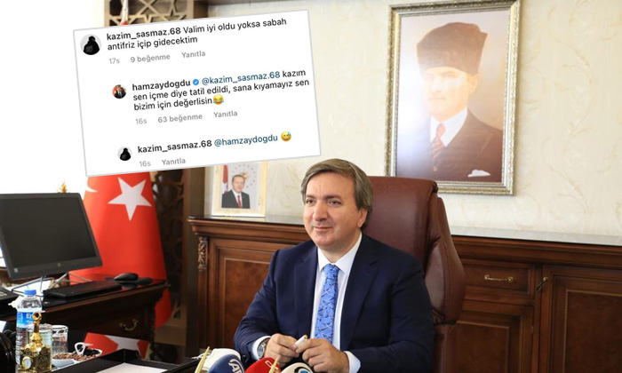 Vali Aydoğdu ile öğrenci arasında gülümseten antifriz diyaloğu