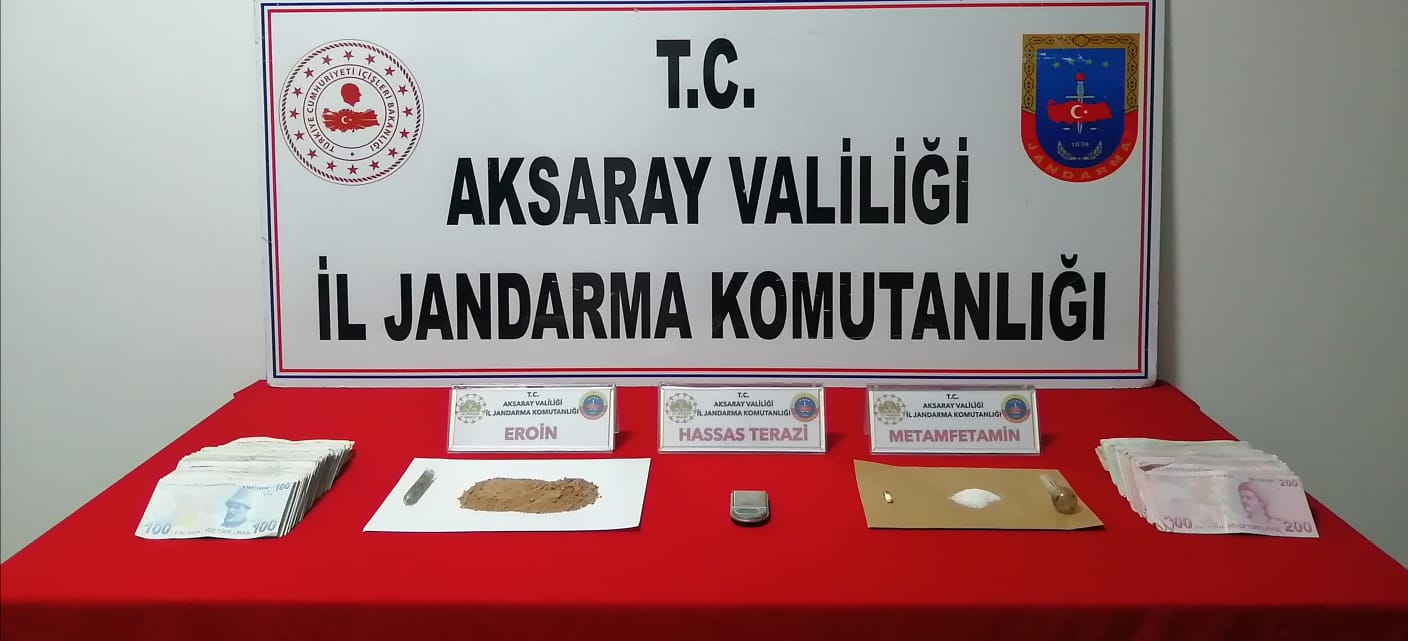 Aksaray’da uyuşturucu ticareti yapan 4 kişi yakalandı