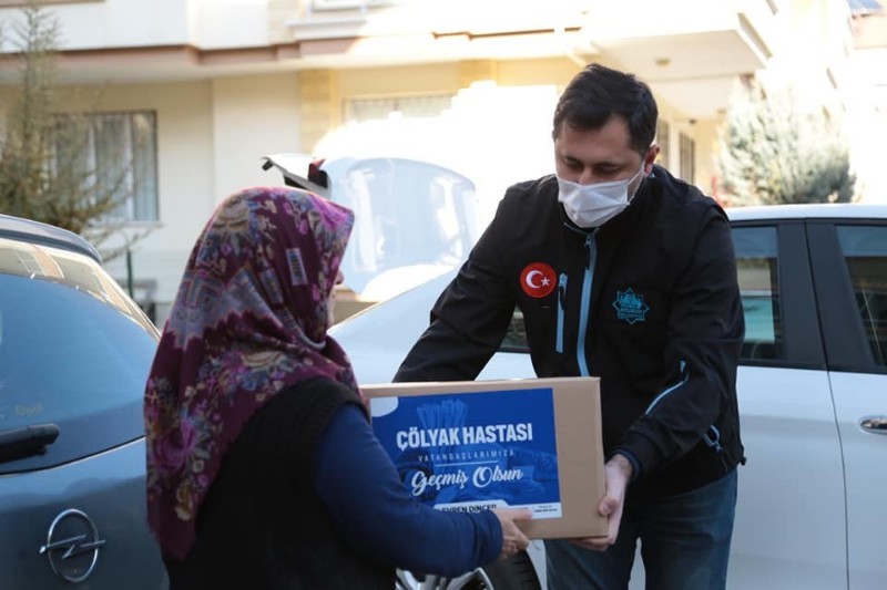 Aksaray Belediyesi’nden çölyak hastalarına glütensiz gıda yardımı