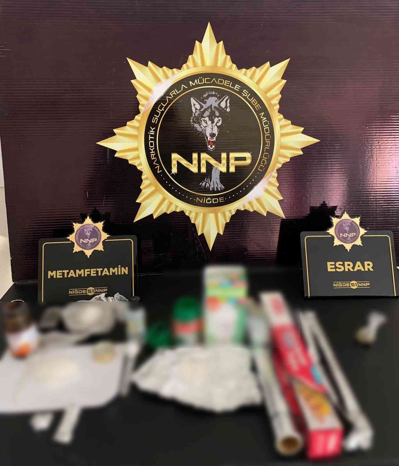 Niğde’de uyuşturucu operasyonları: 45 gözaltı