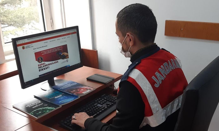 Jandarmadan 55 internet sitesine erişim engeli