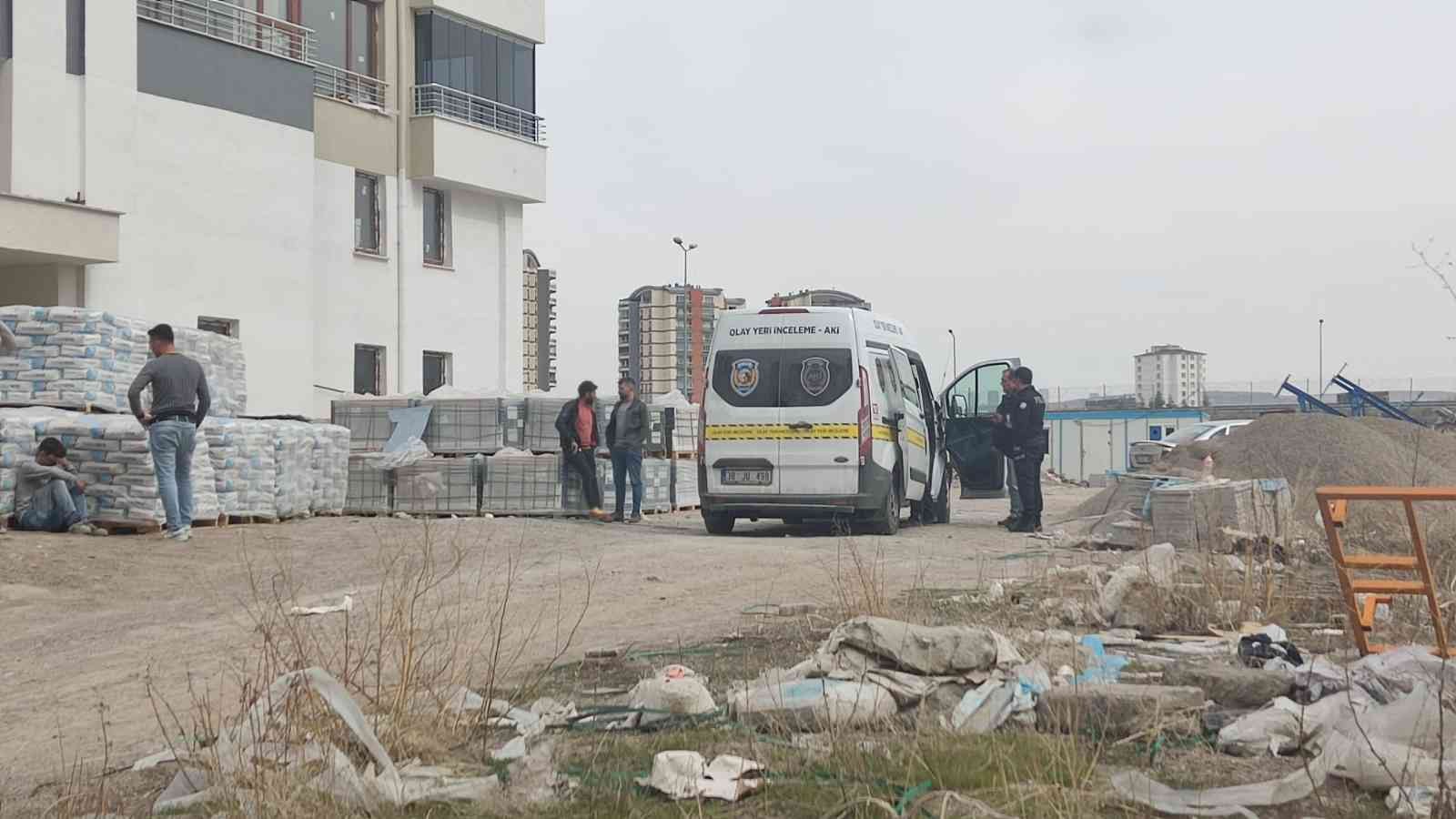İnşaat bekçisinin feci ölümü